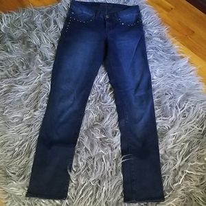 Rock & Republic Berlin studded skinny Jean 6M